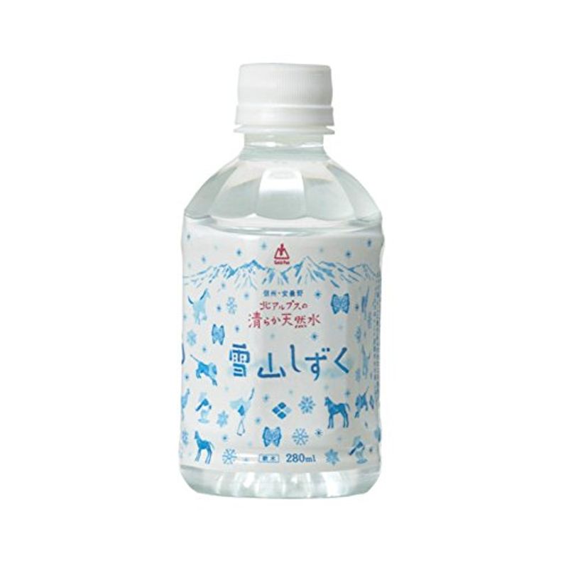 全商品オープニング価格！ 北アルプスの清らか天然水 雪山しずく 280ml24本 国内名水 - aegis.qa