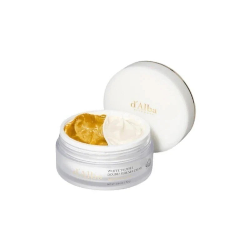 ホワイトトリュフダブルセラムアンドクリーム 70g /保湿/栄養/弾力/ハリ/光彩/シワ/油水分バランス/水分/モイスチャー