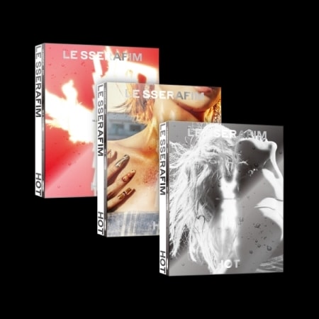 [VOL.1 / VOL.2 / VOL.3 3種セット] LE SSERAFIM - 5th Mini Album HOT 韓国版 新品未開封