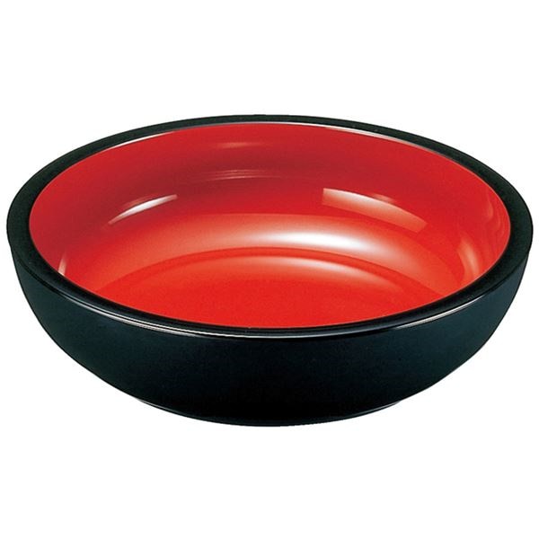 尺2 ABS こね鉢/調理器具 外黒内朱天黒 A 直径360mm95mm 日本製 食洗機対応 和食 レストラン 店舗 お店