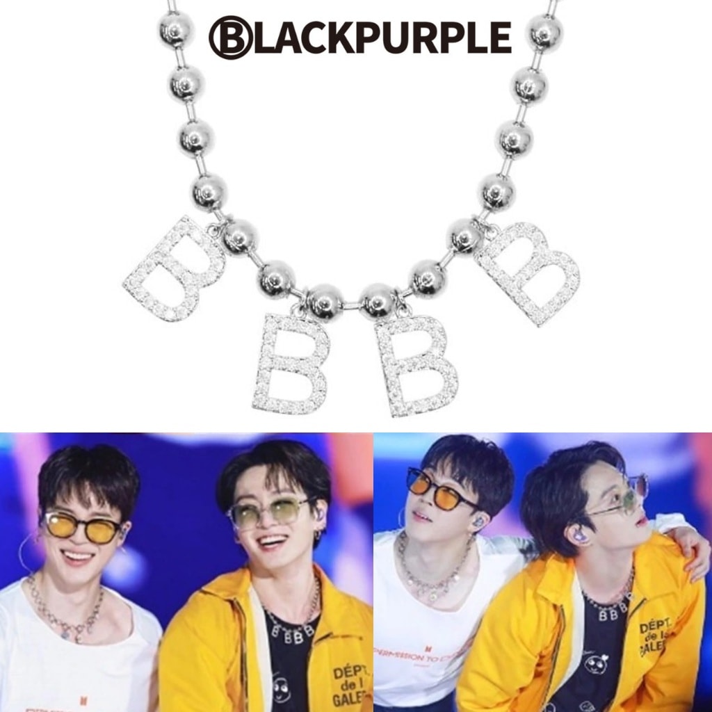 【BTS着用】 4P Big BallChain BBBB Necklace BTS ジョングク着用