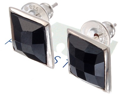 FREESTYLEフリースタイルブラックオニキスシルバーピアス06-hokurikuPT-01SS0