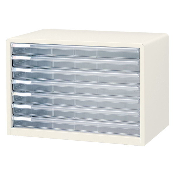 A3L-77 アバンテV2レタ-ケース A3 浅7段 シロ