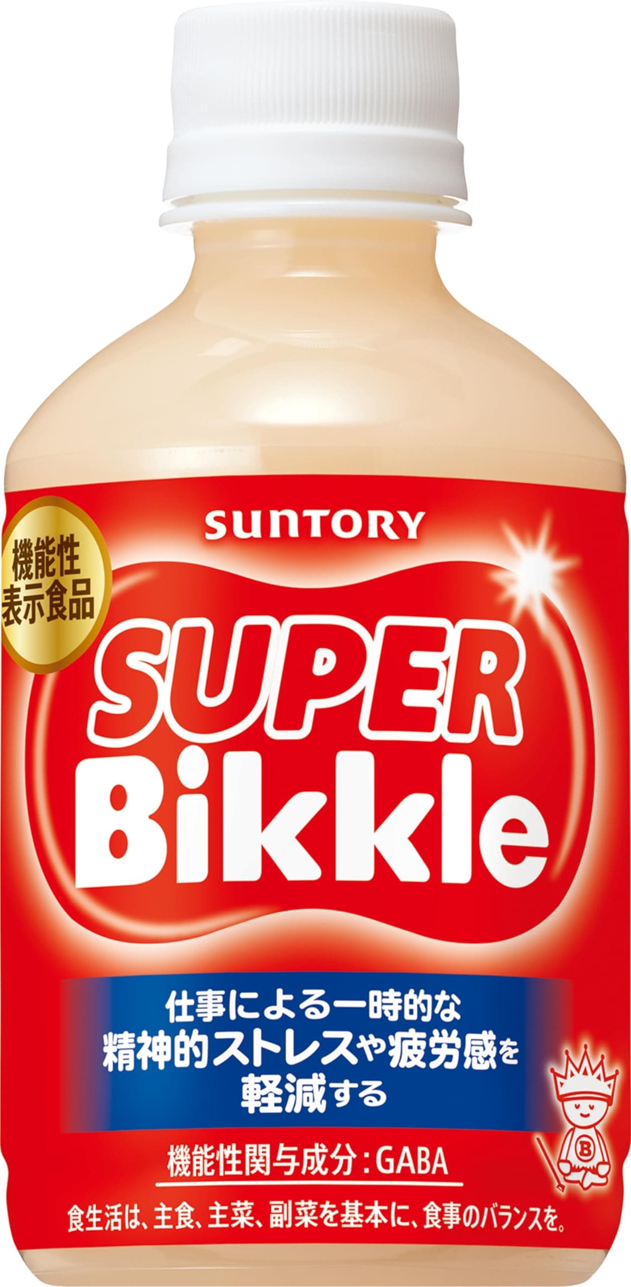 サントリー 機能性表示食品 SUPER Bikkle スーパービックル 乳製飲料 乳酸菌 280ml×24本