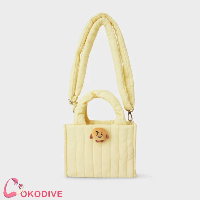 [SHOOKY]FACE DOLL BADGE 2 WAY QUILT BAG