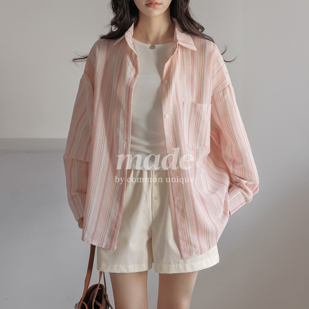 [MADE] ベリッド・バクシーミックスストライプシャツ