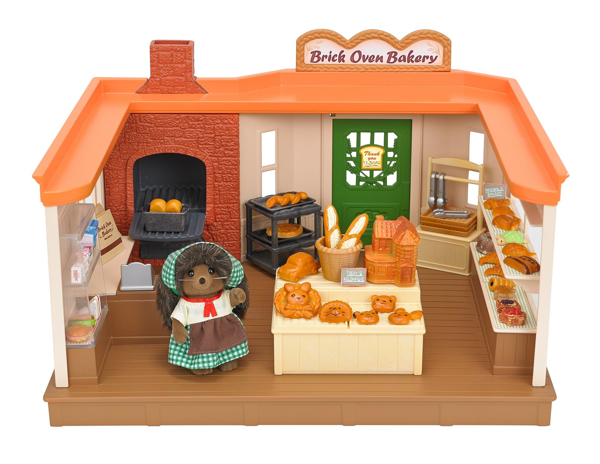 シルバニアファミリー おみせやさん 【森の焼きたてパン屋さん】 ミ-80