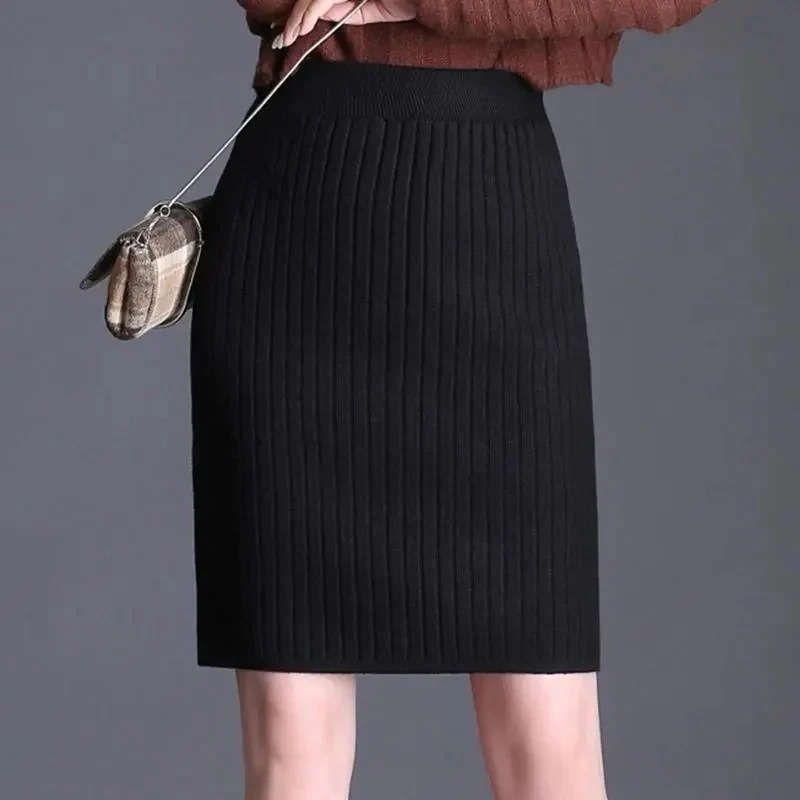 出荷が早いマキシスカートタイトスカート タイトスカート スカート レディース タイトスカート ニット パンチラ防止 厚手 スリット