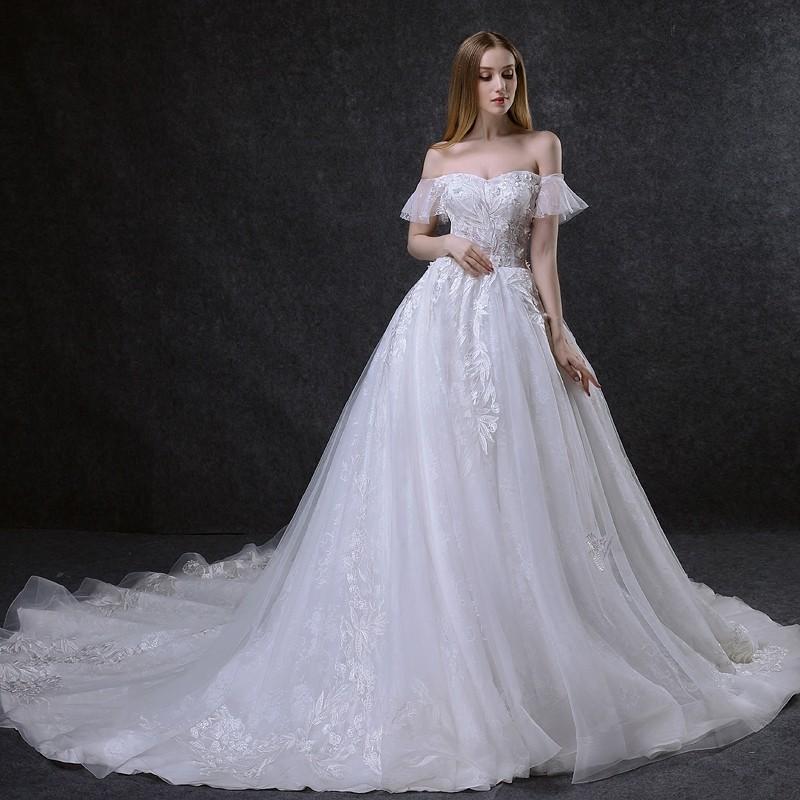 ウエディングドレス ロングドレス マタニティドレス 結婚式 安い エンパイア 花嫁 ブライダル 二次会 トレーンドレス お呼ばれ 妊婦可 大きいサイズ