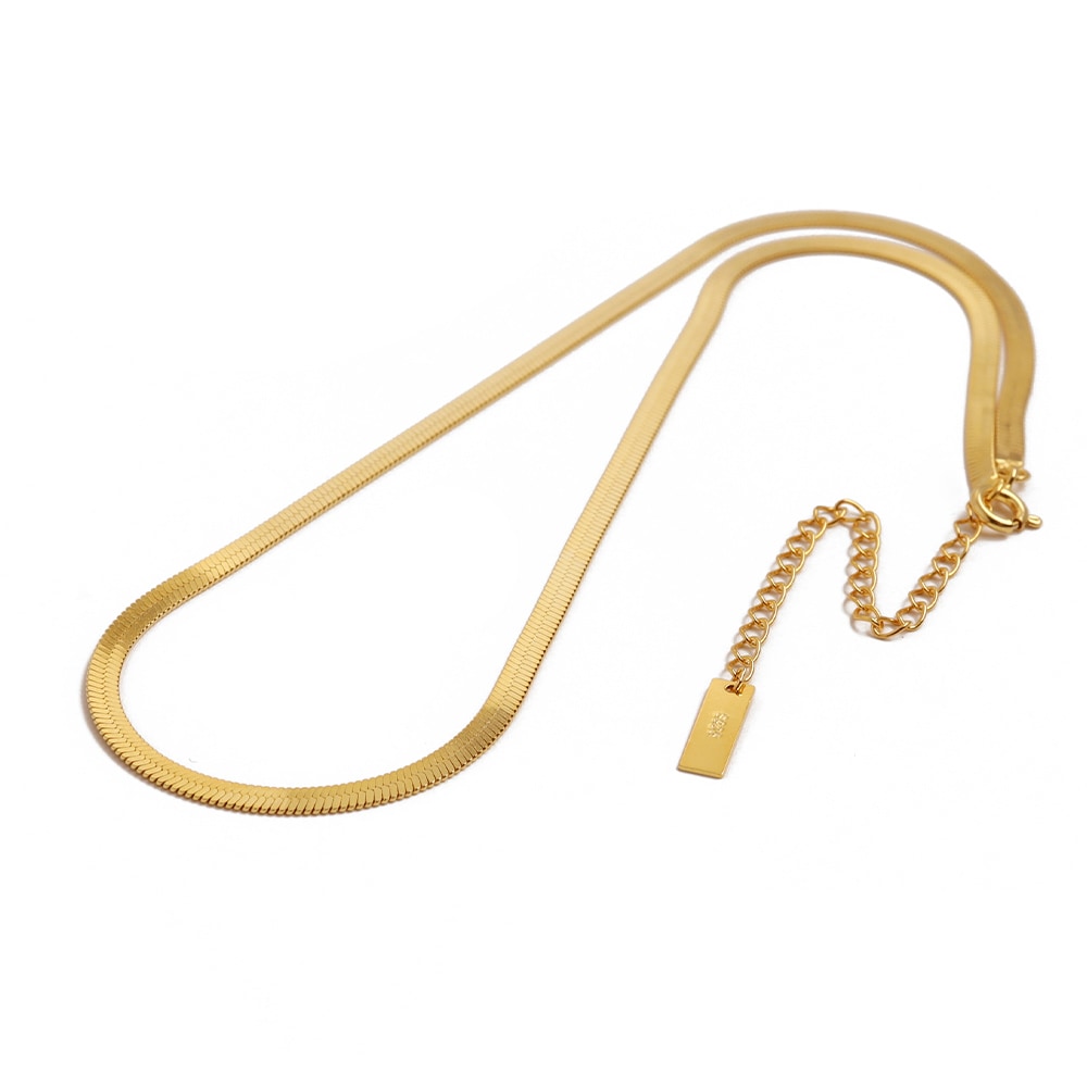 925 スネークチェーン ネックレス [cn063]