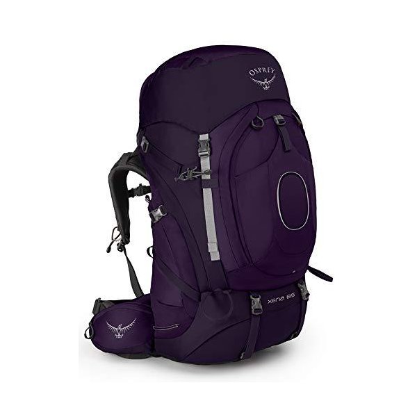 Osprey Xena 85 Women s Backpacking Backpack， Crown Purple， Xs 並行輸入品