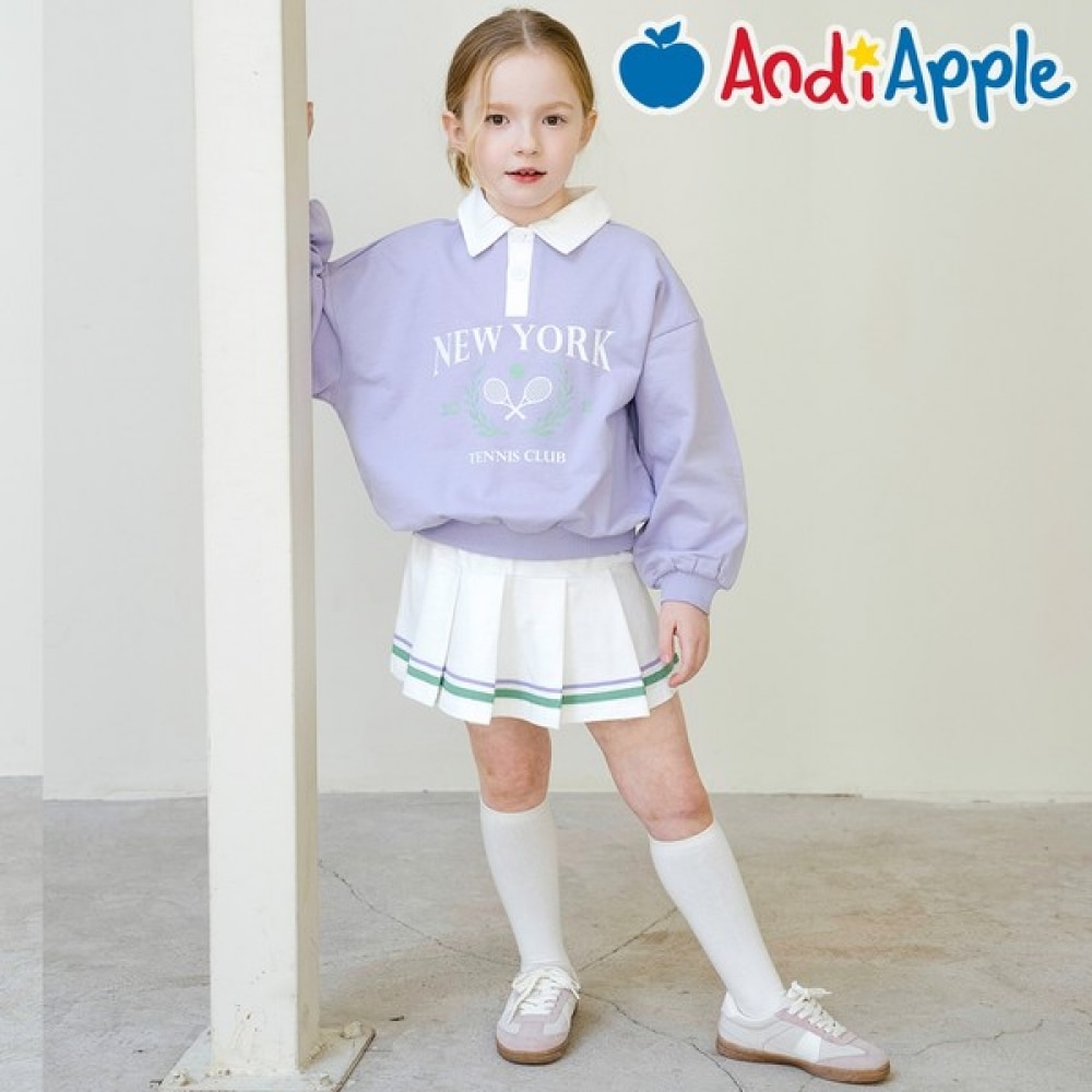 [アンディアップル] 洗練されたスリムカラテニストップ＆ボトムスーツ