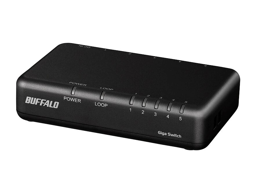 LSW6-GT-5EPL/BK [ブラック] スイッチングハブ(5ポート) 7,433円