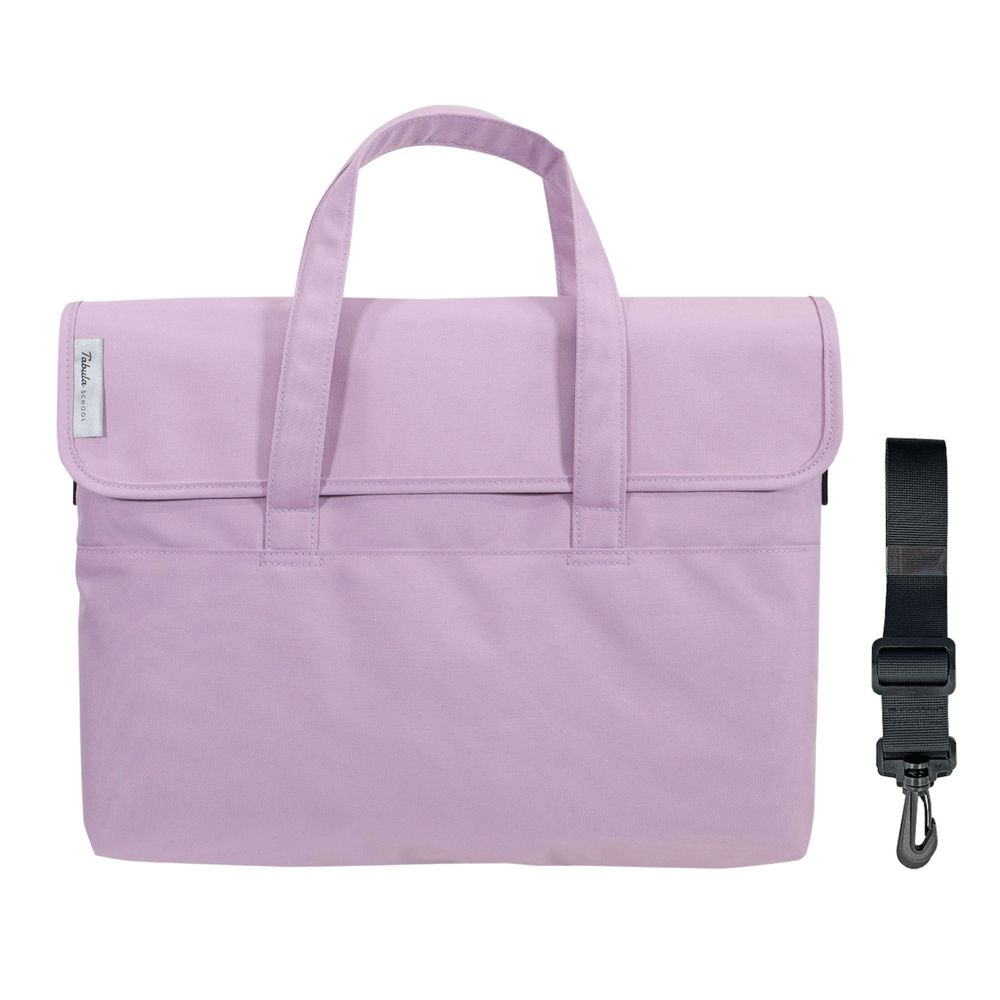 （まとめ買い）ミラガク ノートPC用レッスンバッグ 撥水 14インチ対応 ライラック MT017PU [x3]