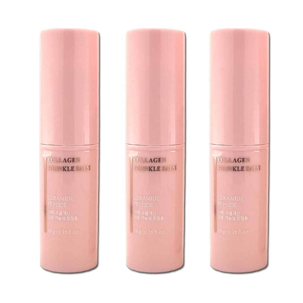 2+1 韓国コスメ スティックバーム コラーゲンリンクルバーム 唇のフレーム 弾力 保湿 化粧品 リンクルケア スキンケア 水分 しわ防止 ヒアルロン酸 肌リフティング