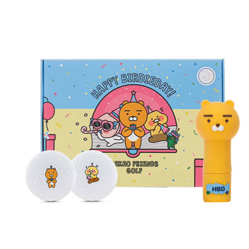 カカオゴルフボールティーショットエディション1個入誕生日プレゼント