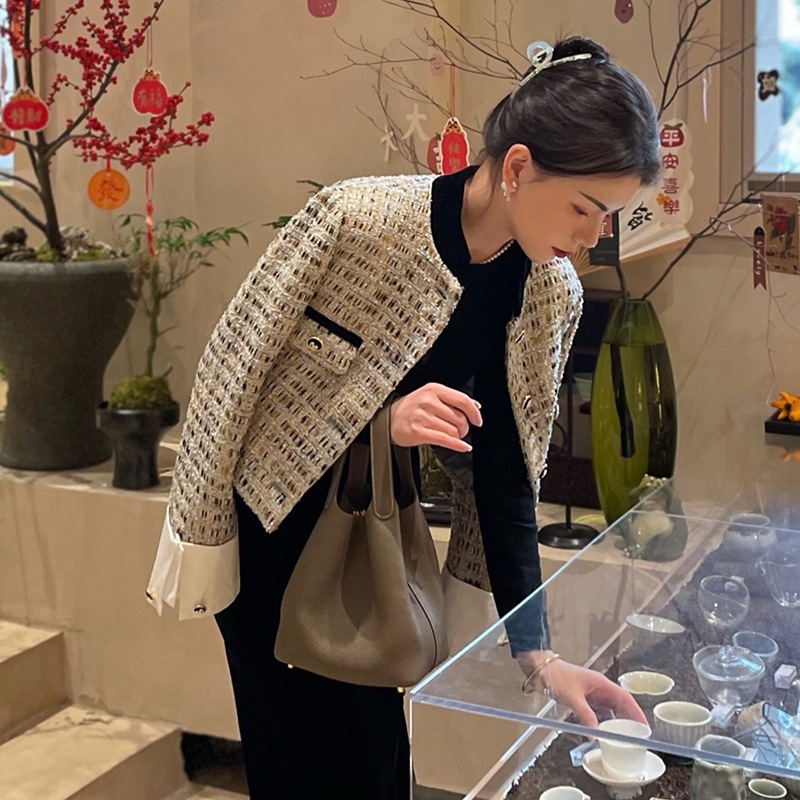 ジャケット人気ボアアウター新作レディース 2023/韓国ファッションボアコート もこもこジャンパーノーカラーコートキルティングアウター