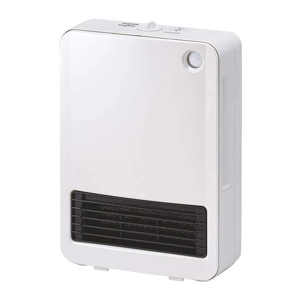 アイリスオーヤマ(IRIS OHYAMA) ヒーター セラミックファンヒーター 人感センサー付 1200W ~8畳 幅24×高さ34×奥行11cm PCH-125D-W ホワイト