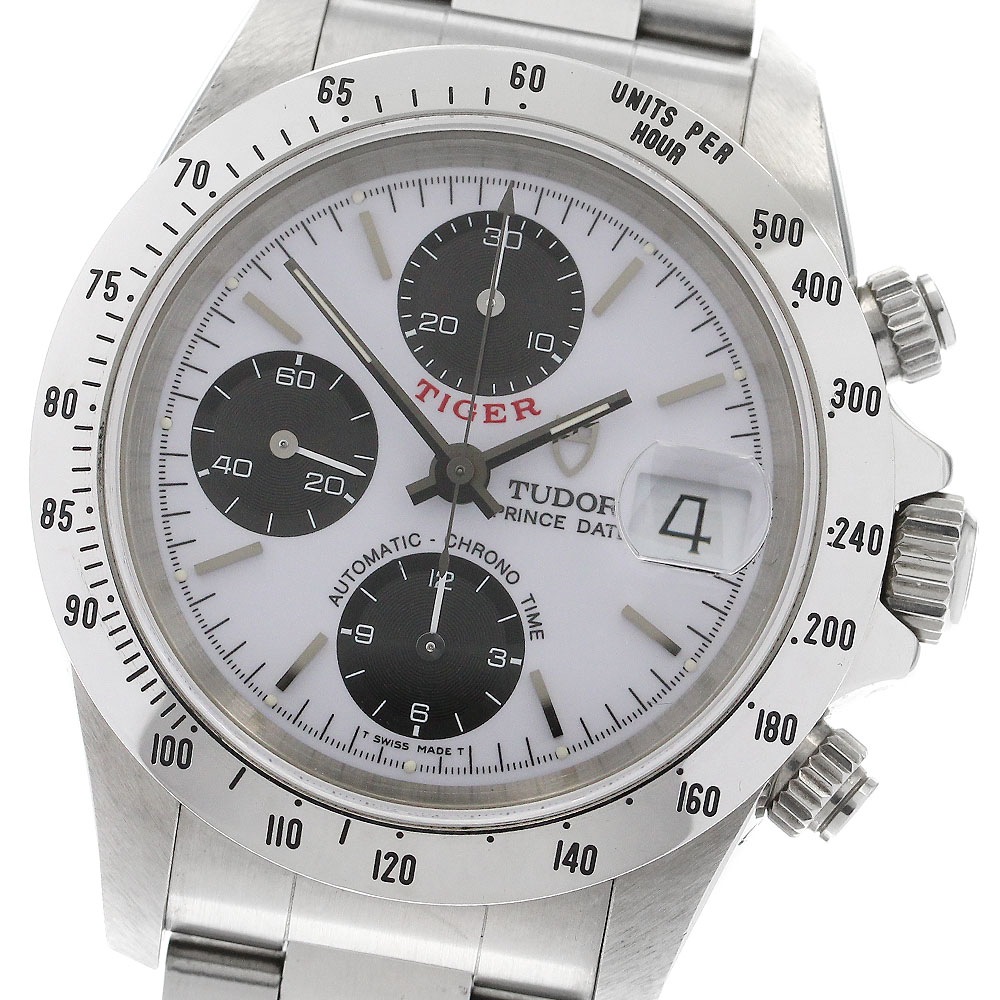 チュードル TUDOR 79280P プリンスデイト クロノタイム タイガー 自動巻き メンズ 良品 保証書付き_899380【中古】 253,890円