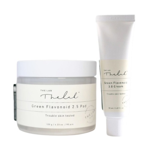 [2点セット] グリーンフラボノイドクリーム 50mL + パッド 90枚