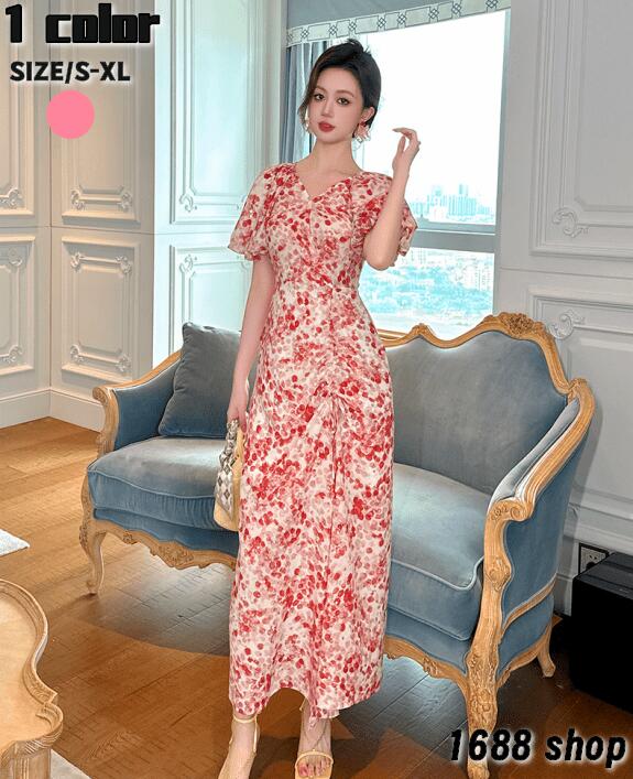 超特価2025　ミニワンピース タイトワンピース 姫系ワンピース　フレアワンピース　シフォン　ワンピース インポート ミニ丈 エレガント　アシンメトリー シンプル パーティドレス 半袖 お嬢様 セクシ