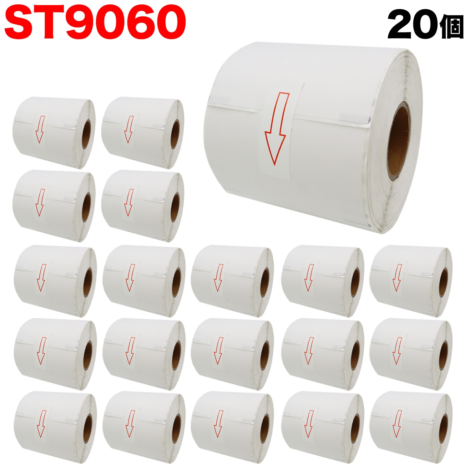 サトー用 サーマルラベル 感熱紙 レスプリ シータ 汎用 互換品 90mm×60mm 780枚 60991042 20個セット