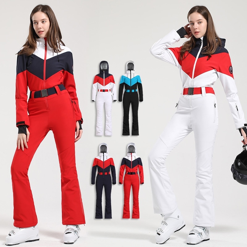 スノーボードウェア スノボウェア つなぎ スキーウェア 上下セット セットアップ レディース メンズ 男女兼用 スノーボード ウェア 防寒着 A215