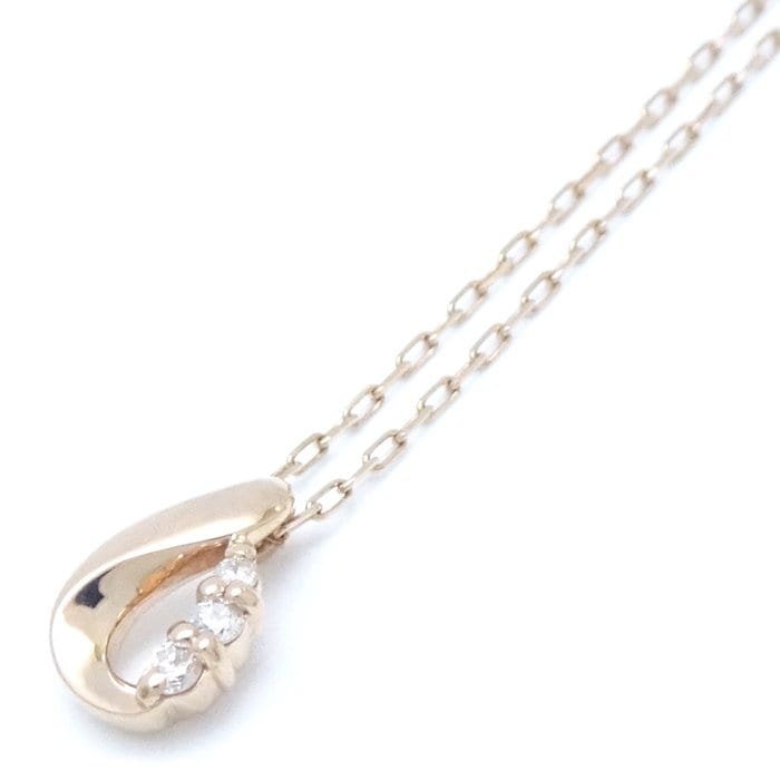 canal4℃ カナルヨンドシー ダイヤモンド ネックレス K18PG ピンクゴールド/290426【中古】 13,768円