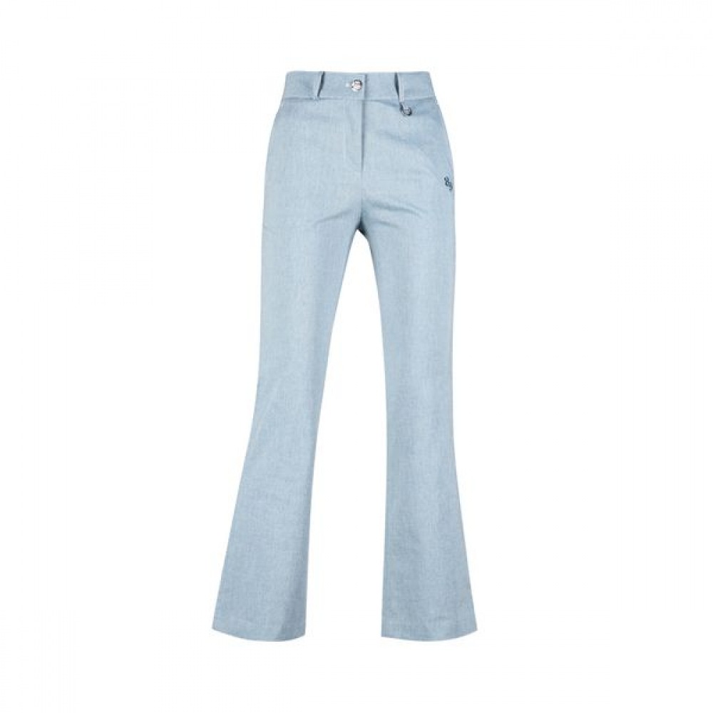 [ラックスゴルフ] ラックスゴルフレディース 89 エンブロイダリーポイントブーツカットゴルフパンツ YD25M222W