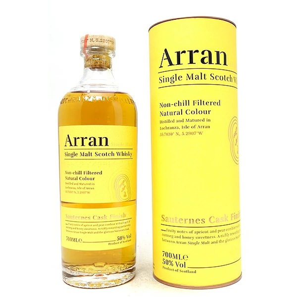 ザ アラン モルト シングル モルト ソーテルヌ カスク 50度 箱付 並行品 ロックランザ 700ml スコッチウイスキー アイランズ ^YCAMTCJ5^
