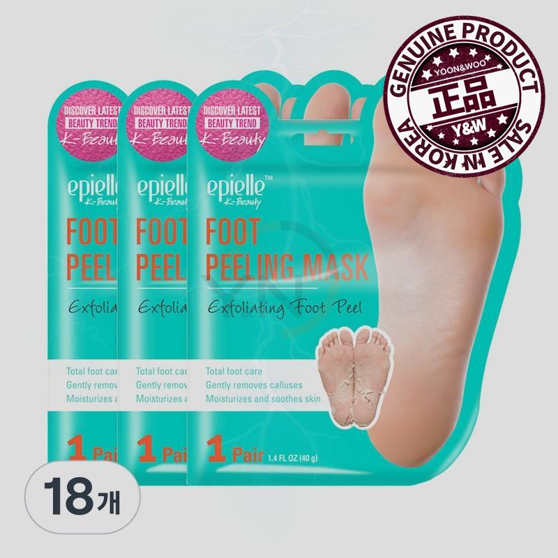 エピエル フットピーリングマスク 2個入り 18個