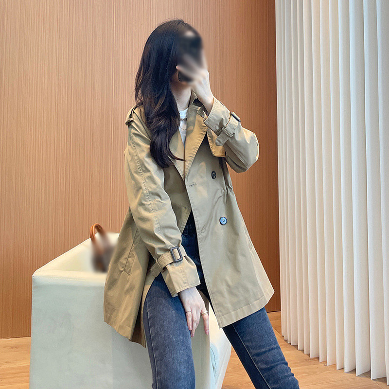 スプリングコート トレンチコート レディース コート 長袖 ジャケット キレイめ 春秋物 秋服 春秋 裏地付き 薄手 ロングカーディガン 春 アウター 無地 大きいサイズ 母の日 ミディアム丈 おしゃ 24,920円