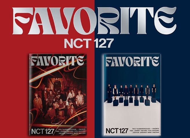 【未開封新品] [2種セット] NCT 127 エンシティ127 - 正規3集 リパッケージ Favorite フェイボレット_ポスター贈呈終了