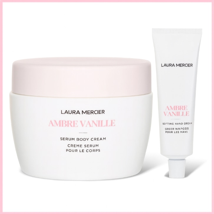 【最新製造/使用期限:2028年6月】アンバーバニラ ボディセラム 200ml/アンバーバニラハンドクリーム50ml