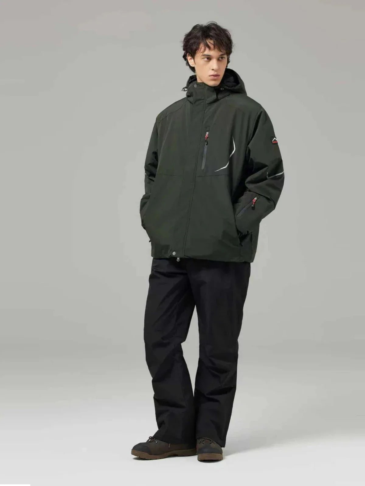 出荷が迅速であるスノーボードウェア 2026 2026 上下セット メンズ レディース ジャケット パーカー パンツ ズボン きいサイズ 厚手 ゆったり 撥水 韓国風 スノボウェア スノーウェア スキ