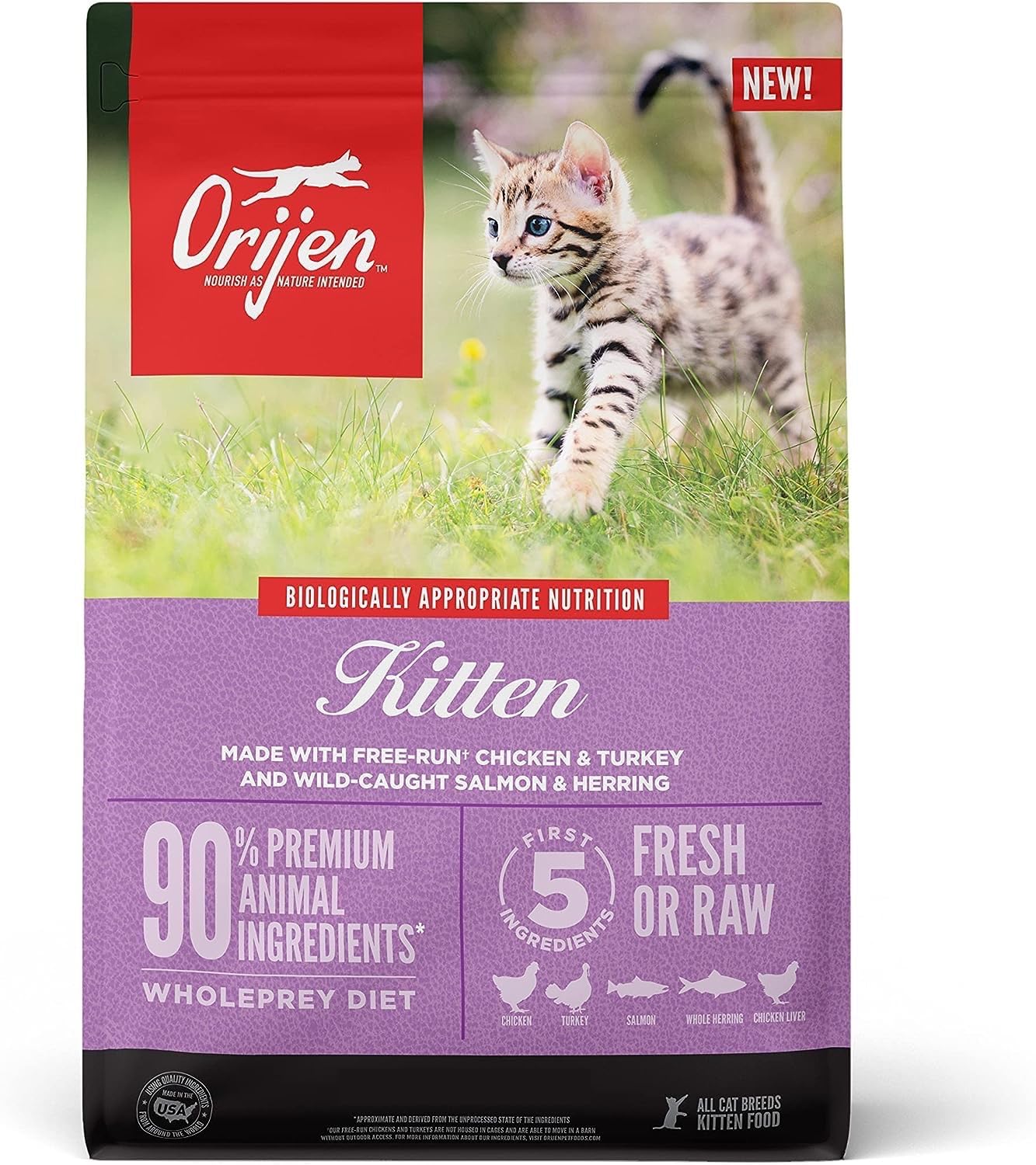 【正規品】カナダ産 オリジン キトゥン 5.4kg Orijen catfood kitten