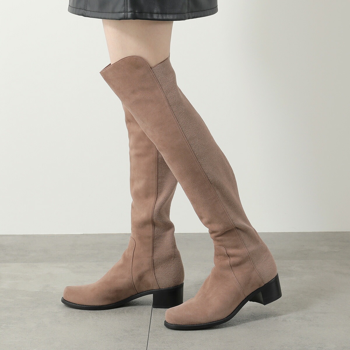 StuartWeitzman スチュアート・ワイツマン ロングブーツ RESERVE リザーブ 1B95806 レディース スペイン製 スウェード ニーハイブーツ 靴 TAUPE