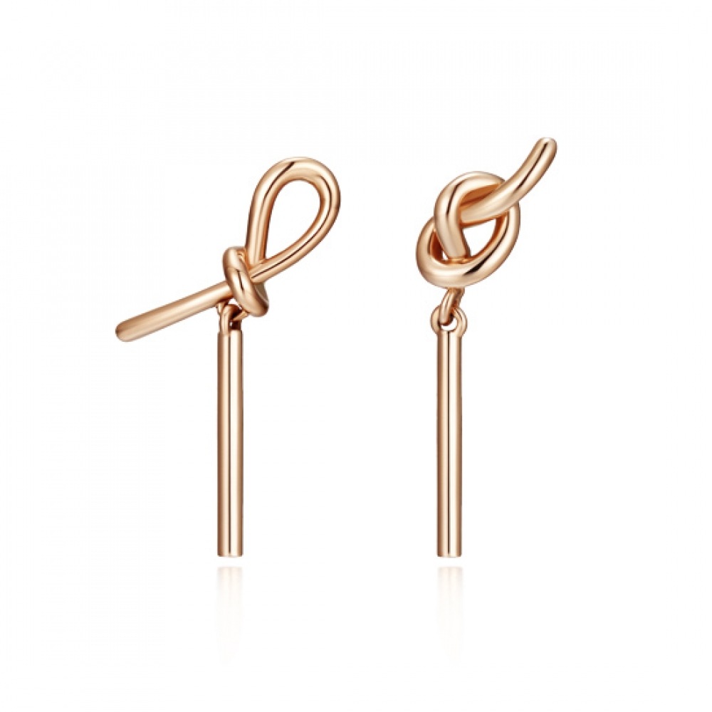 ジェスティーナ J ベーシック 14K イヤリング (JJJBE00BN364R4000)