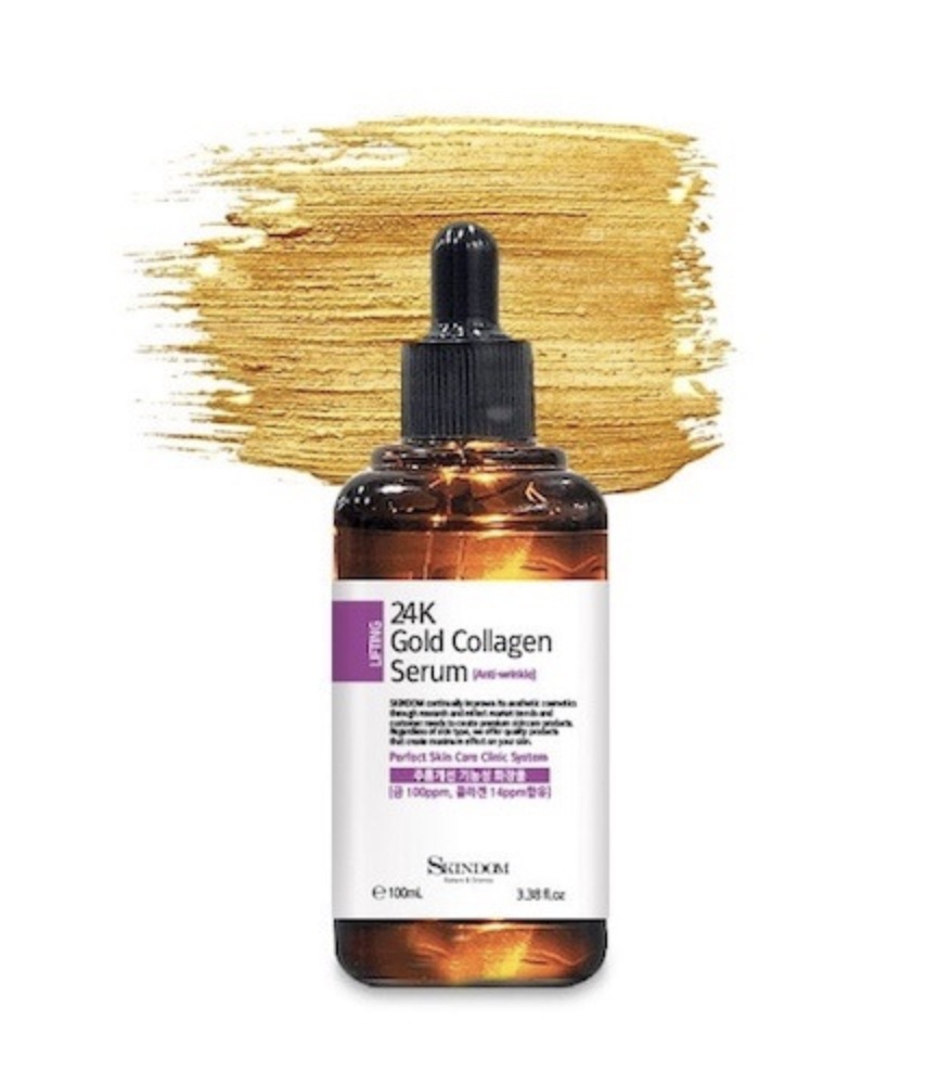 [24K純金] [韓国ビューティーショップ/ 皮膚ショップ専用] ゴールドセラム100ml_皮膚弾力マスクパック追加贈呈 5,525円