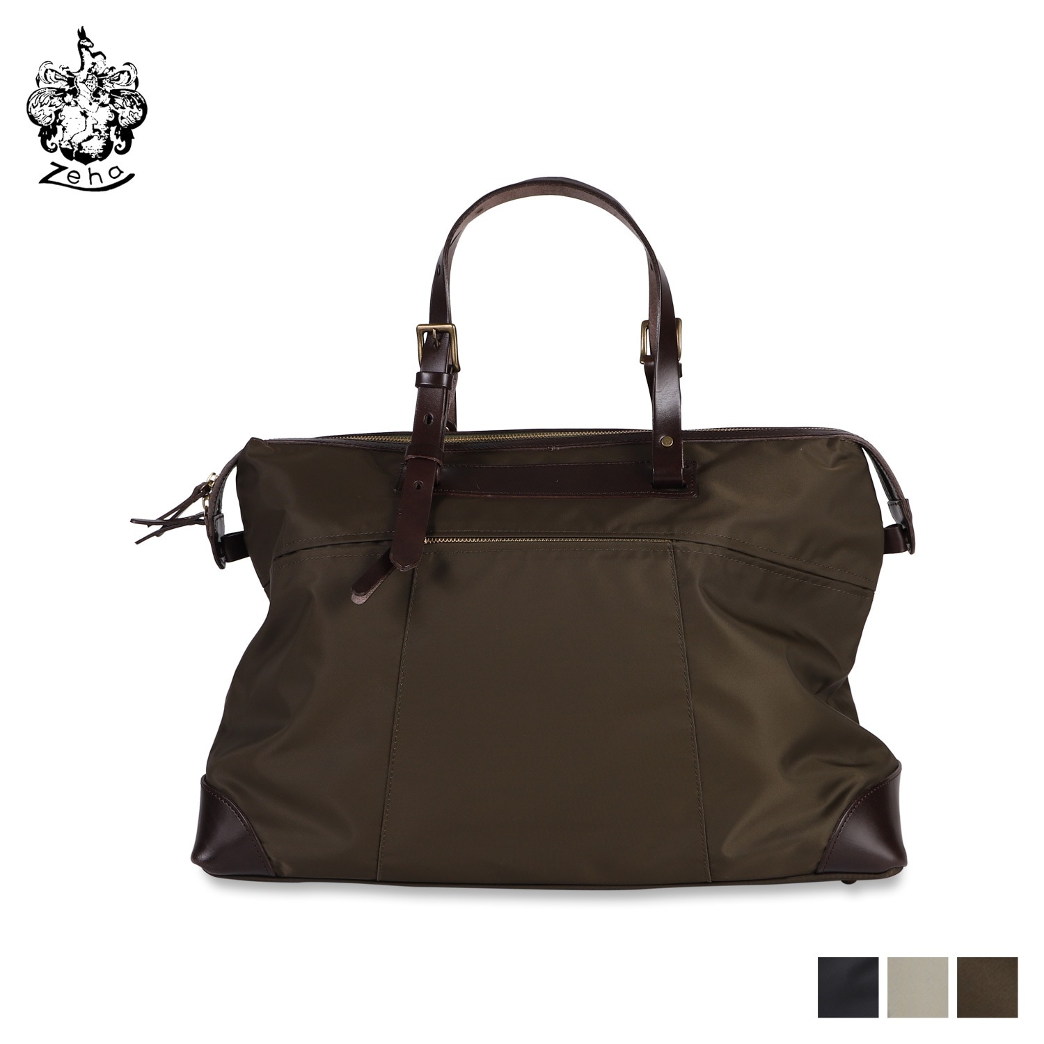 トートバッグ エポック メンズ ブラック ベージュ カーキ 黒 290-9880