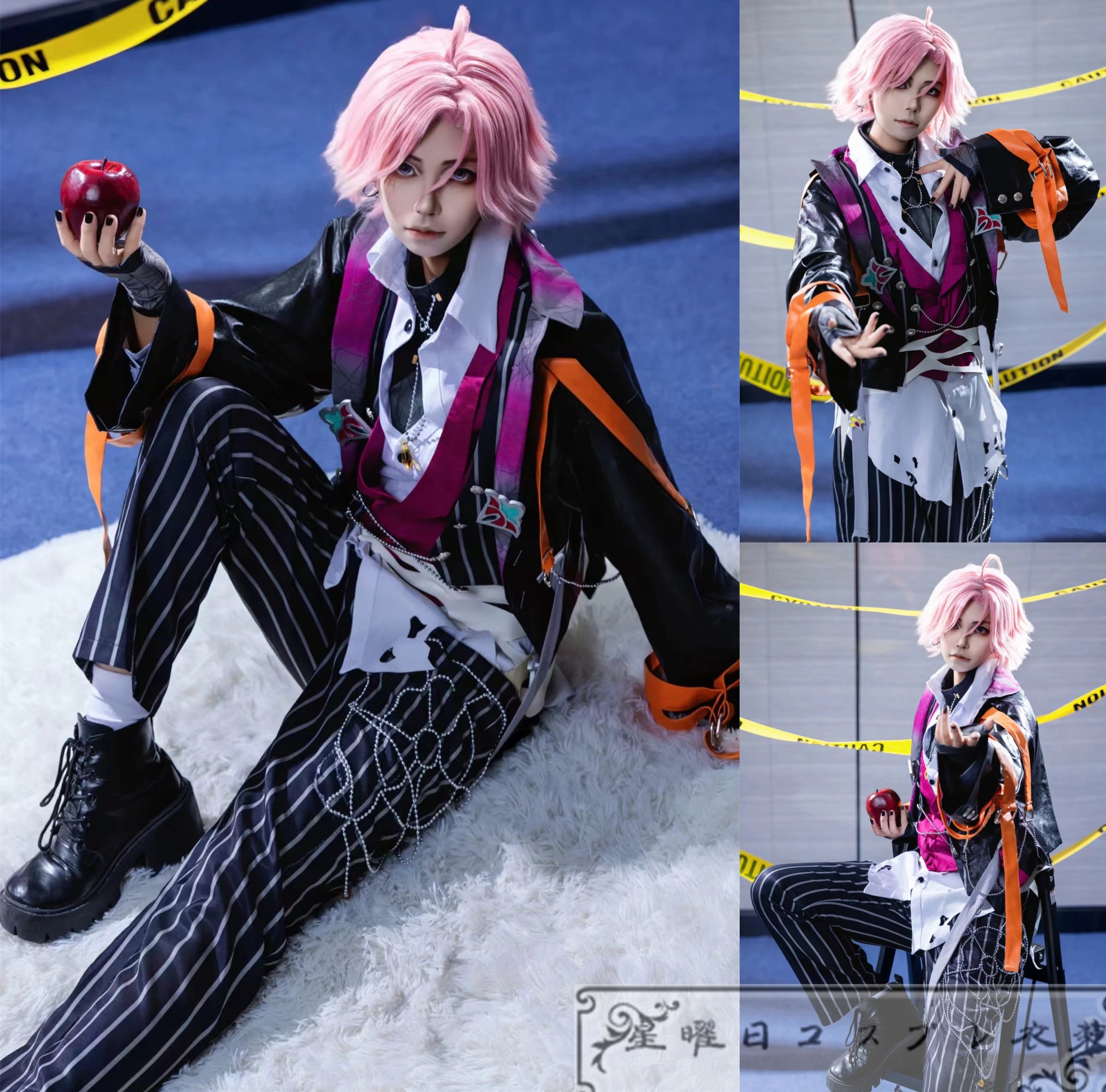 あんさんぶるスターズ Crazy:B 悪戯心 スパイダーハロウィン 桜河こはく 椎名ニキ 天城燐音 HIMERU コスプレ衣装 コスチューム