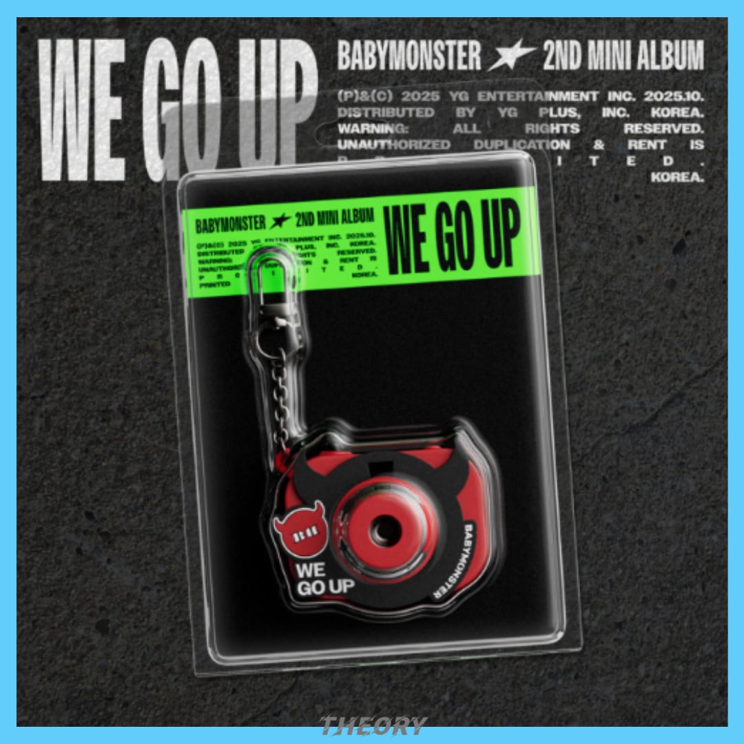 BABYMONSTER Mini 2nd Album 『WE GO UP』 Mini Beam Keyring ver.
