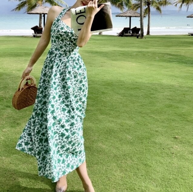 レディース オープンバック マキシ マキシ丈 マキシ丈ワンピ マキシワンピース 花柄 袖なし