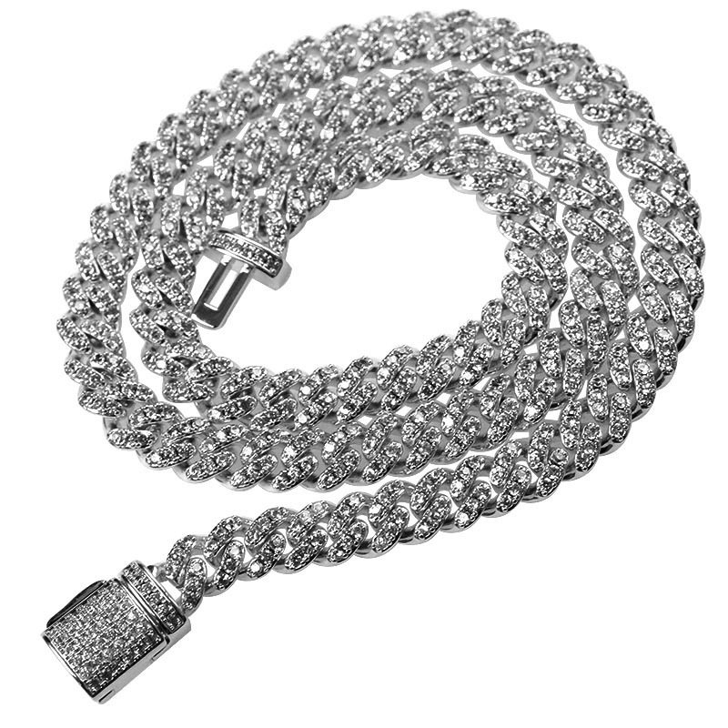 喜平チェーンネックレス パヴェ [n407-s-6mm]