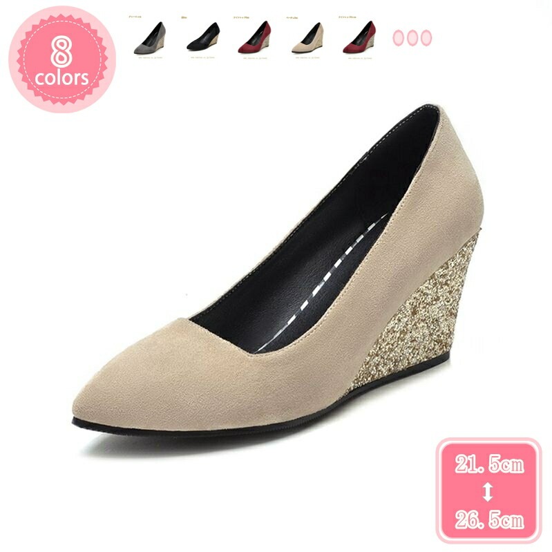 1000円OFFクーポン パンプス キラキラ スエード 疲れない レディース 痛くない ハイヒール パーティー ドレス 長時間 8/6cm 美脚パンプス パンプス ヒール パンプス 卒園式 入学式 ヒ