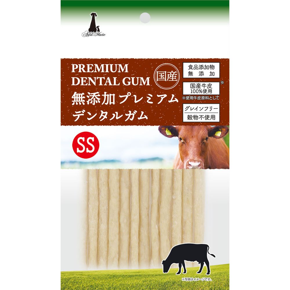 （まとめ買い）無添加プレミアムデンタルガム SS 12本 犬用おやつ [x8]