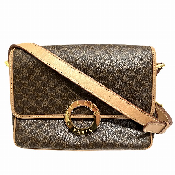 セリーヌ CELINE マカダム柄 M14 バッグ ショルダーバッグ レディース 【中古】