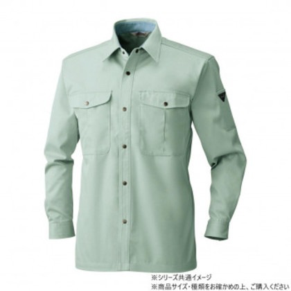 桑和 4445 長袖シャツ LLサイズ モスグリーン(107) 5,205円