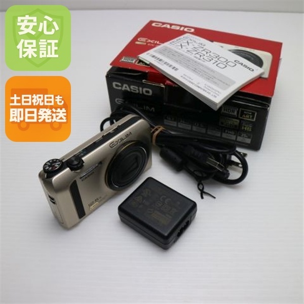 新品同様 EX-ZR310 ゴールド デジカメ CASIO 100
