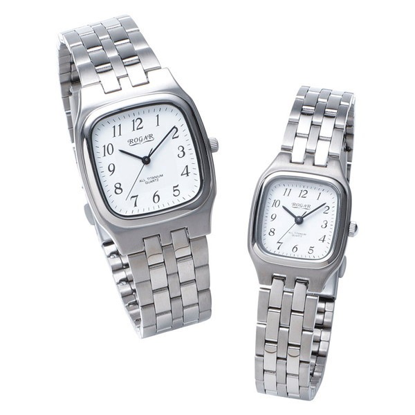 ロガール チタンペアウォッチ RO-052P-WS